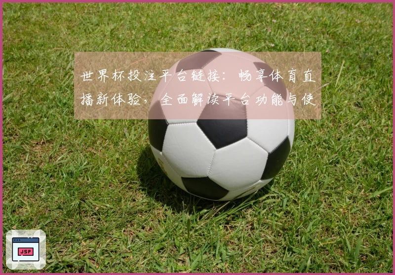 世界杯投注平台链接：畅享体育直播新体验，全面解读平台功能与使用技巧