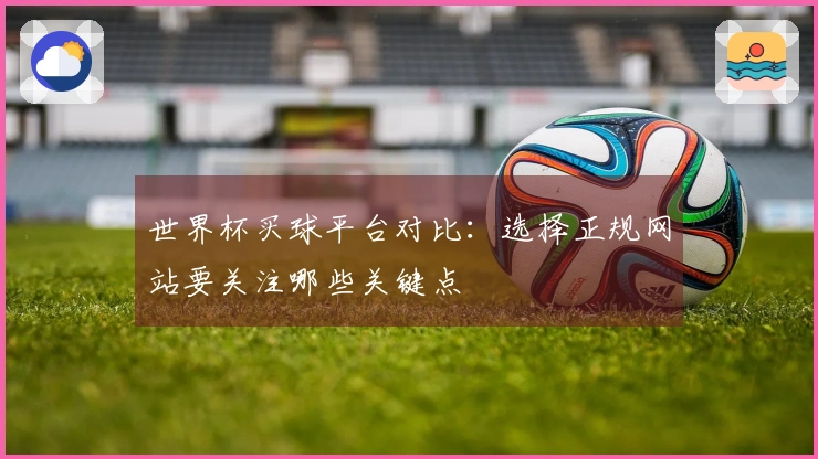 世界杯买球平台对比：选择正规网站要关注哪些关键点