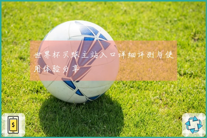 世界杯买球主站入口详细评测与使用体验分享